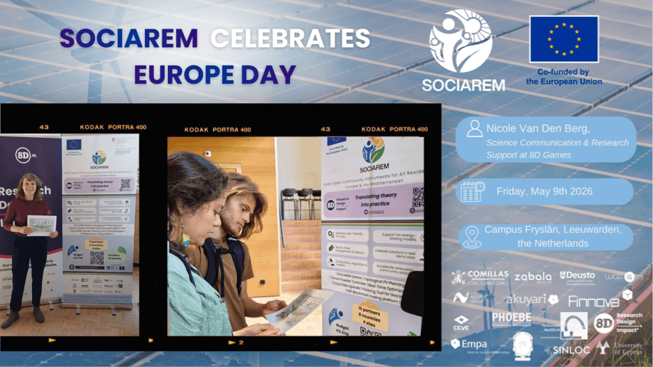 SOCIAREM project presented in the Netherlands on Europe Day to engage citizens in the energy transition